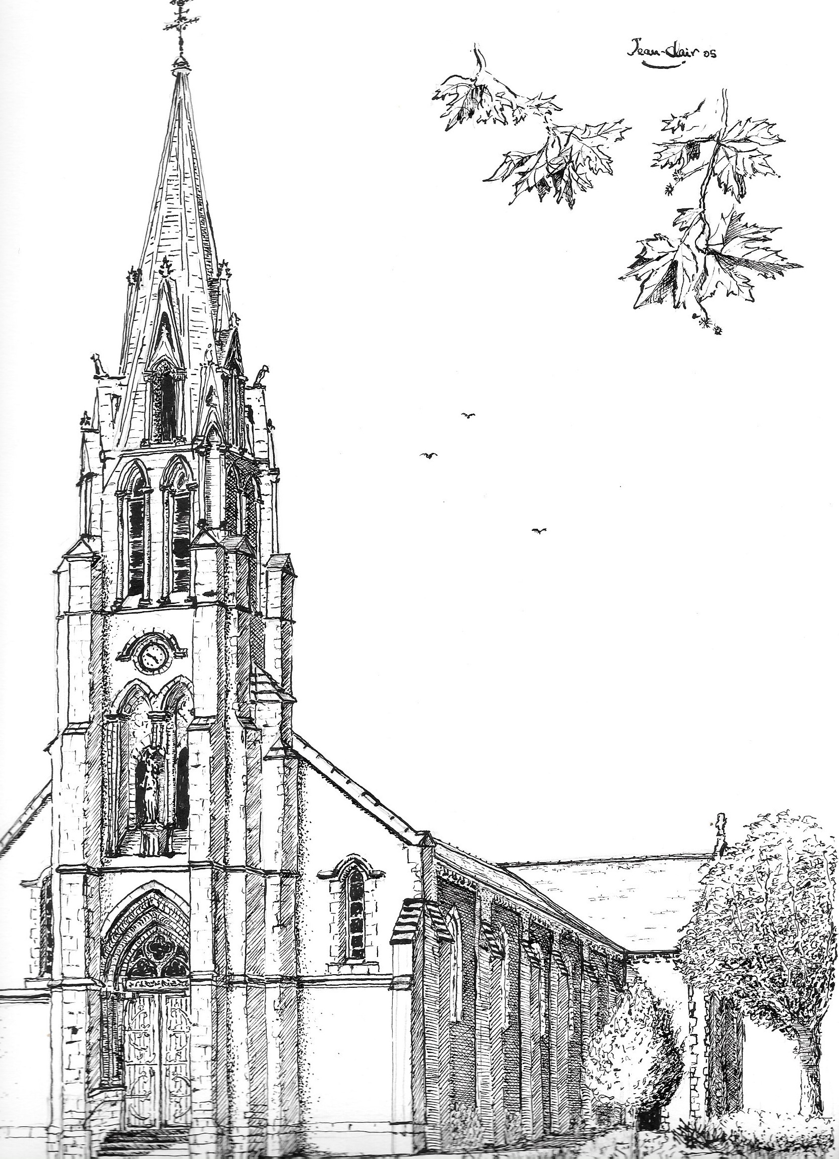 Eglise Chapelle sur Erdre